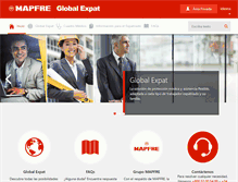 Tablet Screenshot of globalexpat.com